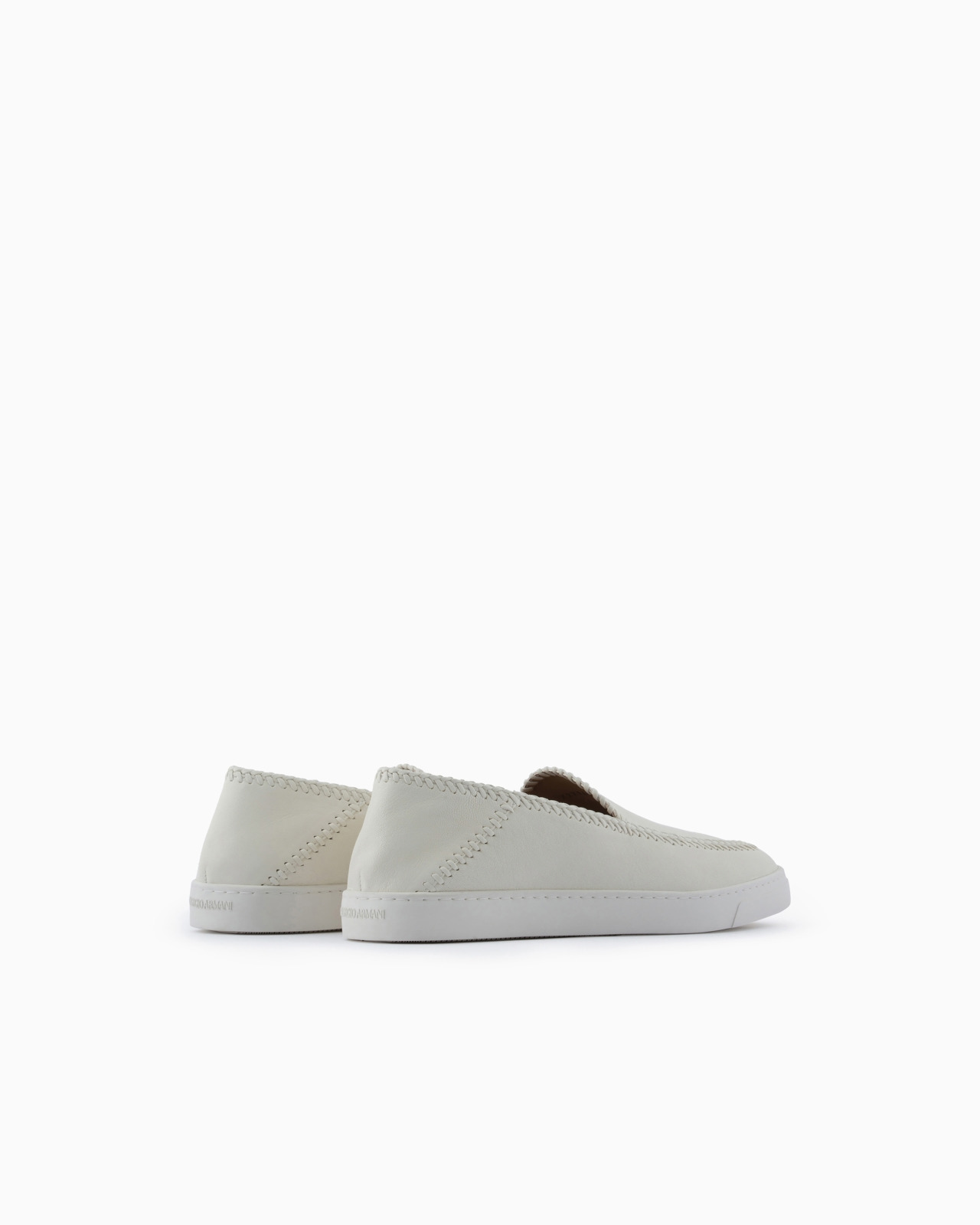 Galleria 3 nappa-leather slip-ons - 3