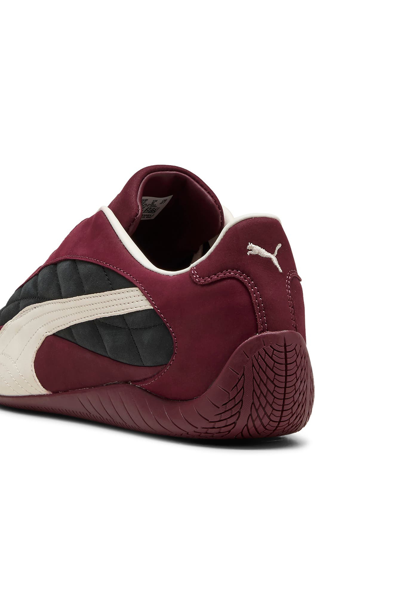 PUMA Speedcat Plus Quilted Sneaker in Ruby Shimmer/Warm White at Nordstrom - 3