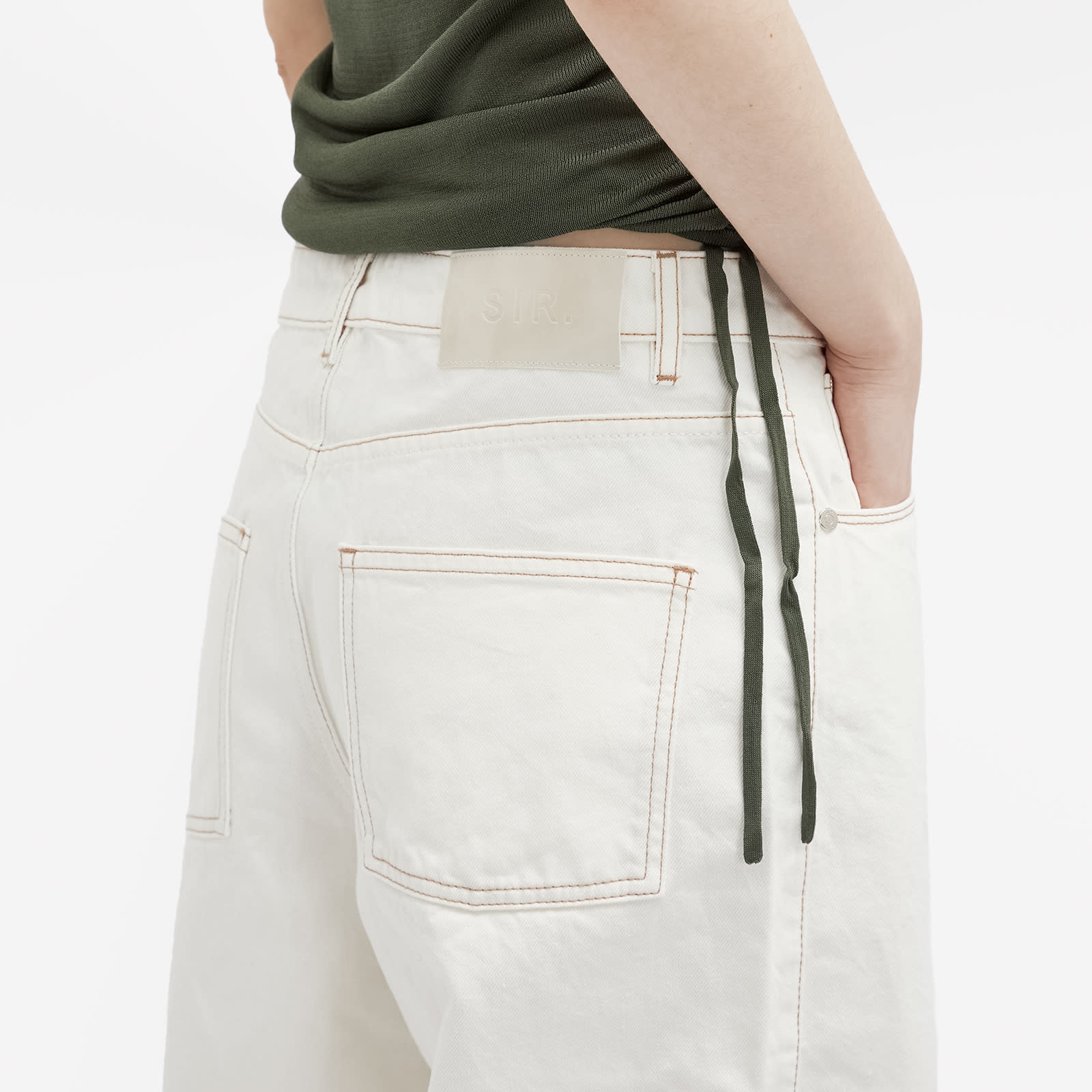 SIR. The Label Stella Wide Leg Jeans - 5