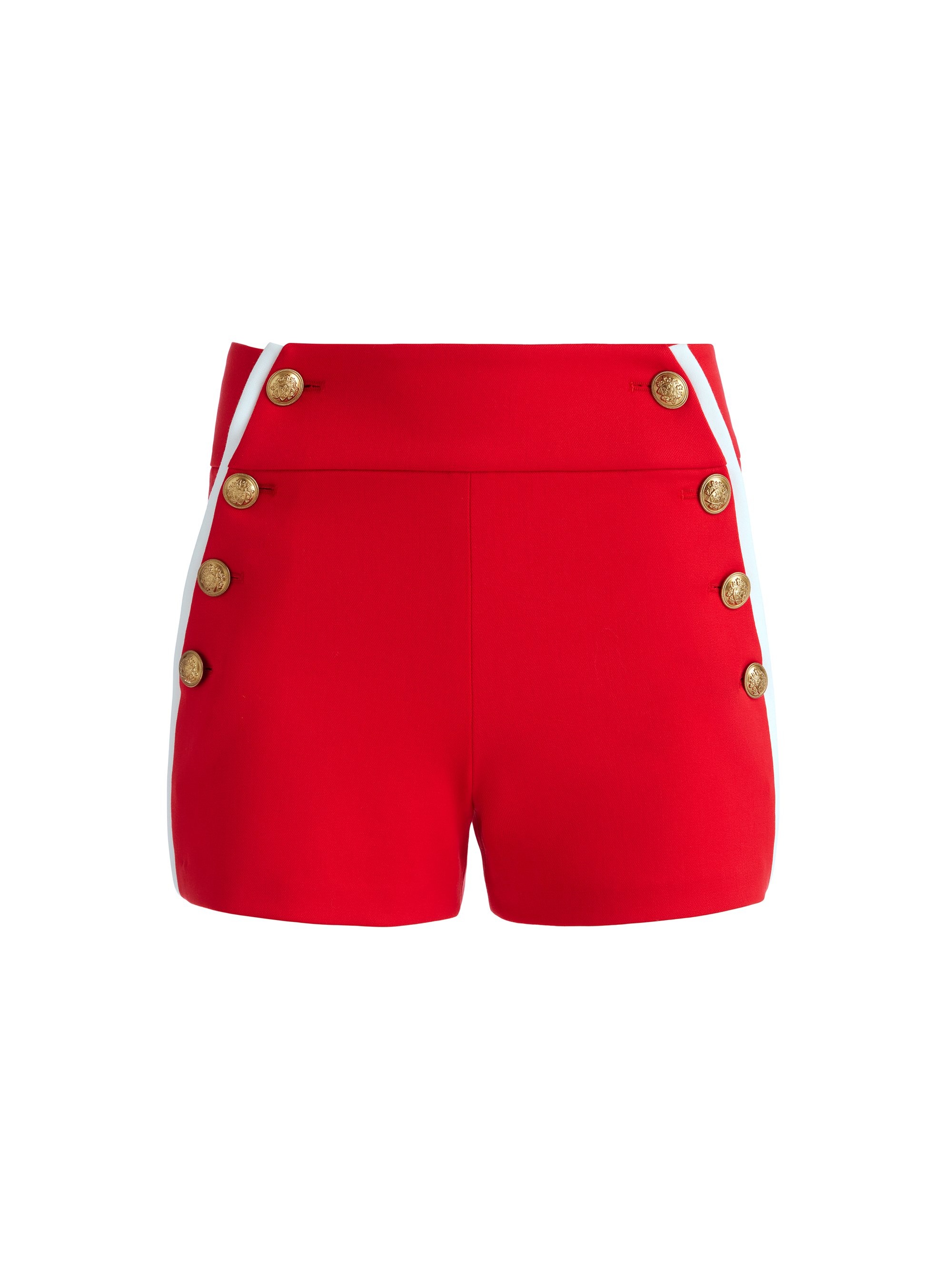 NARIN HIGH RISE BUTTON FRONT SHORT - 1
