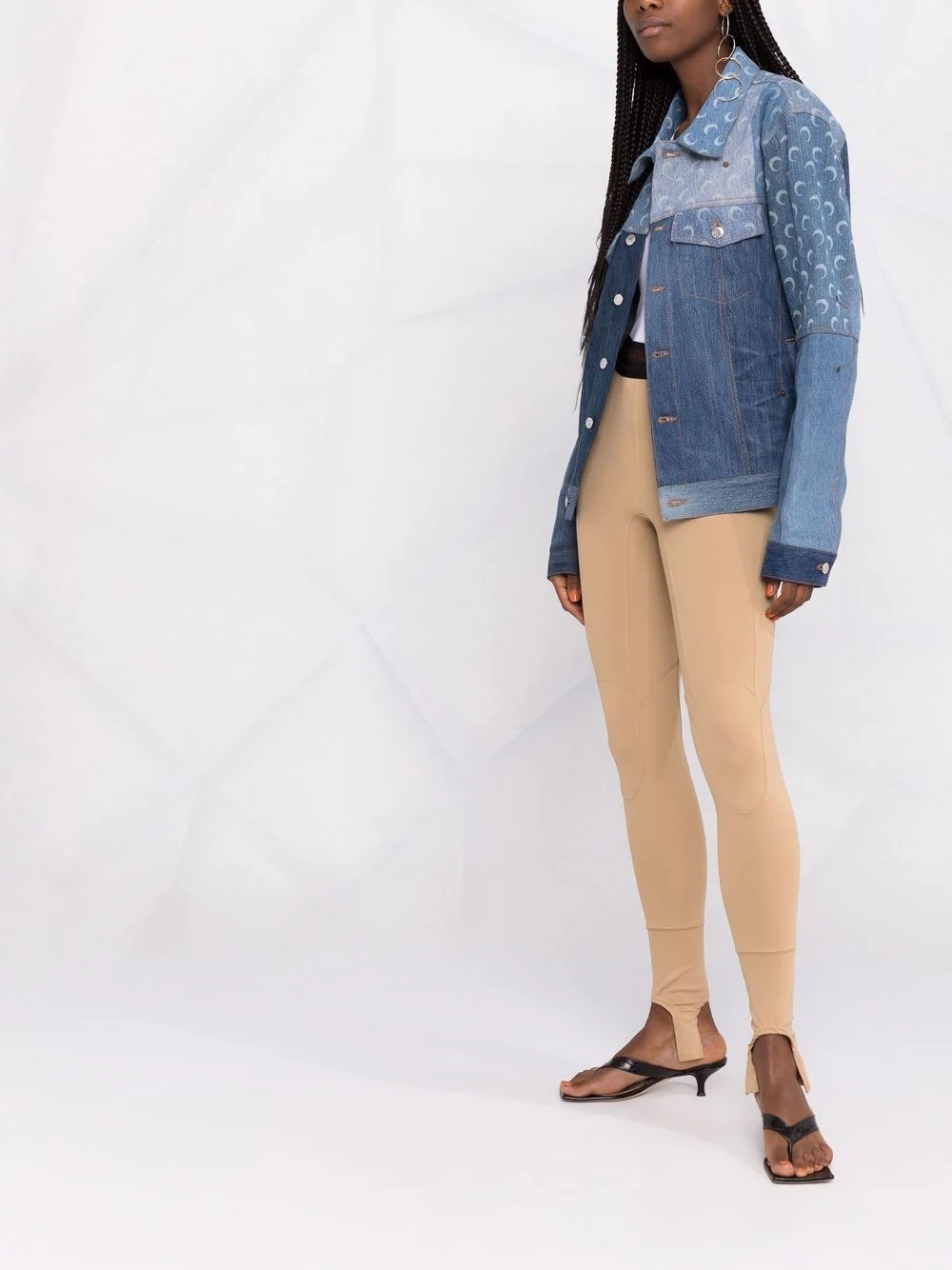 stirrup high-waist leggings - 4