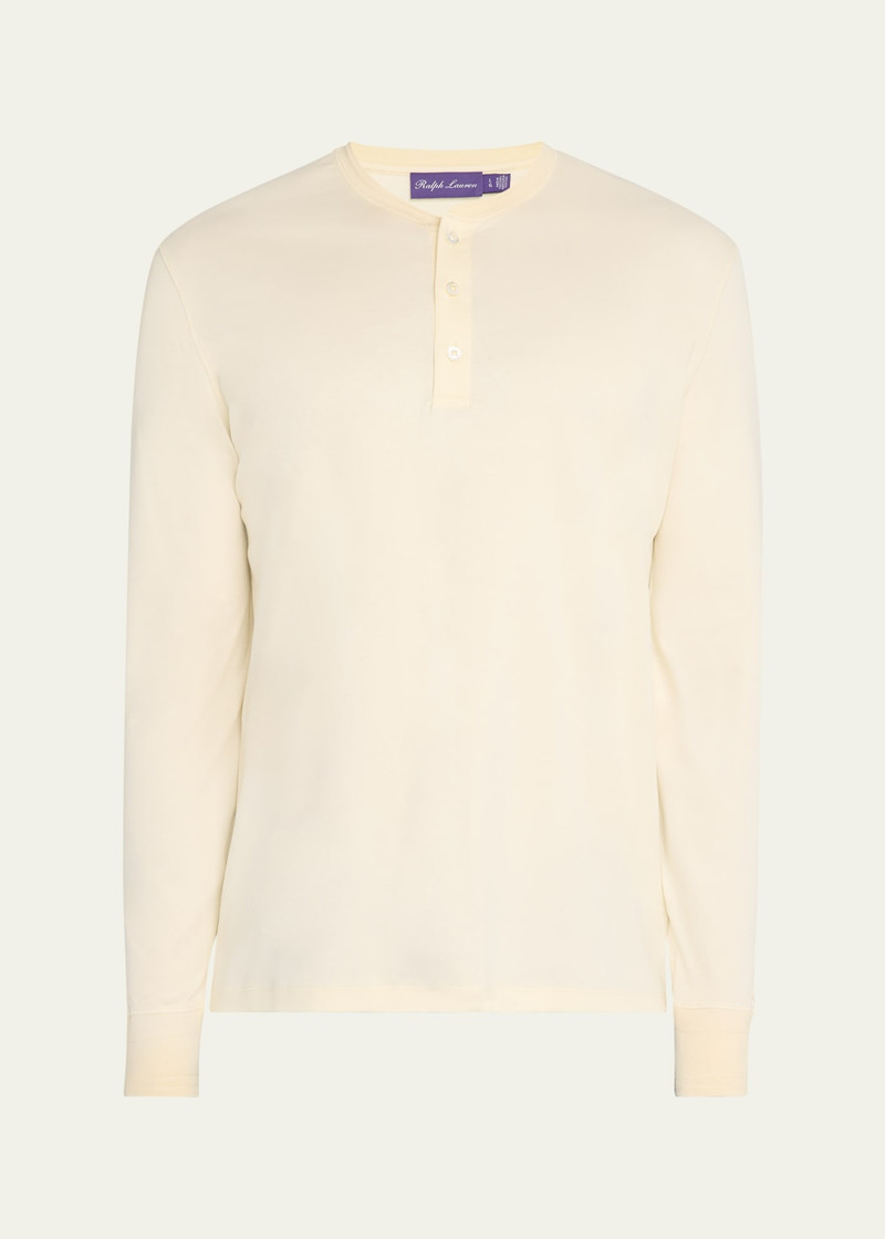 Men's Interlock Henley Shirt 1