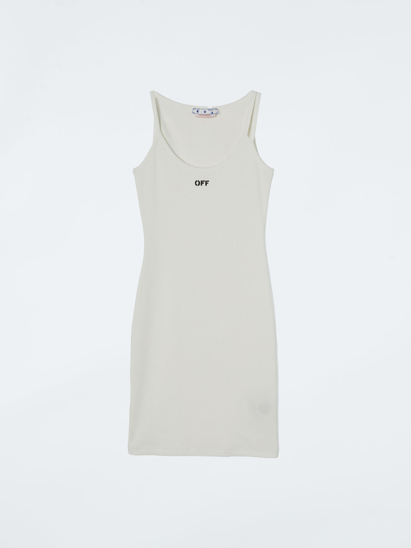 Off Stamp Basic Rib Dress - 1