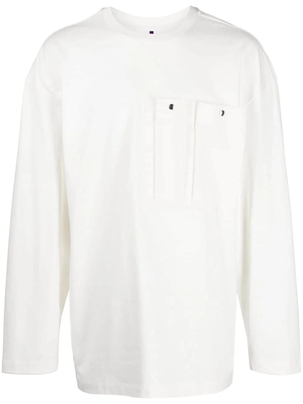 long-sleeved organic cotton T-shirt - 1