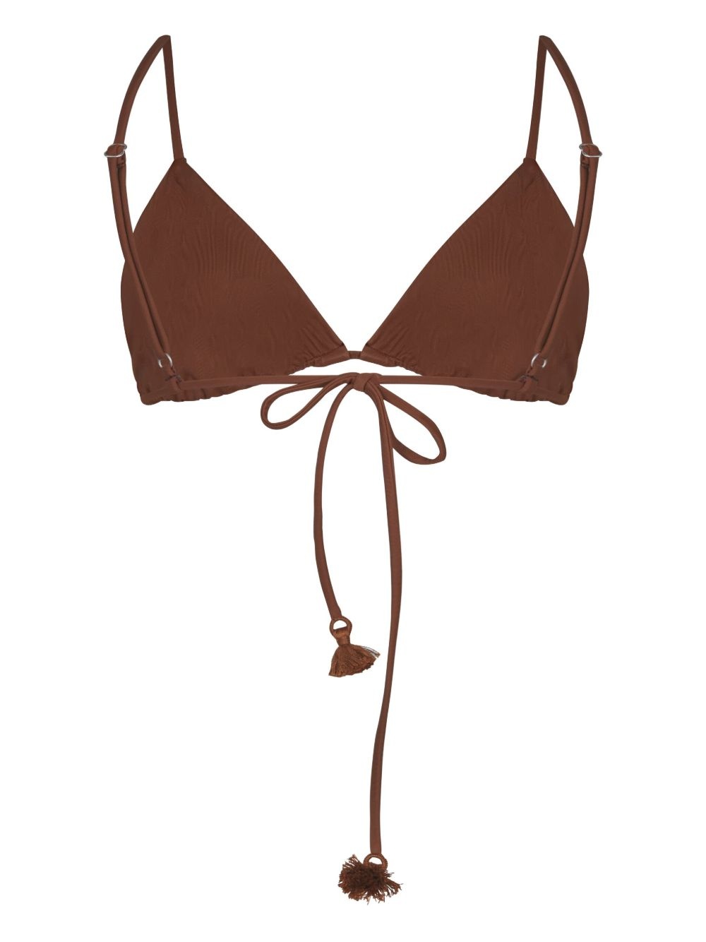 rope-embroidered bikini top - 2