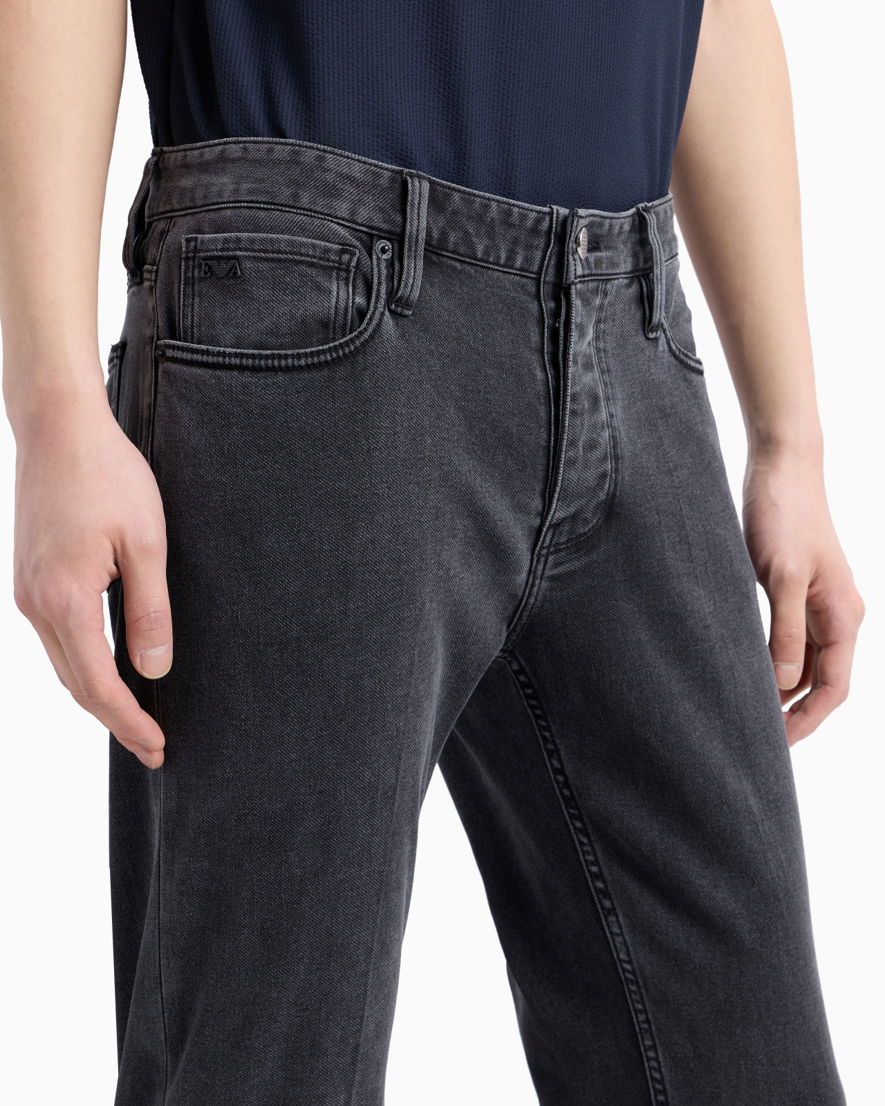 J75 Slim-fit rinse-washed denim jeans - 5