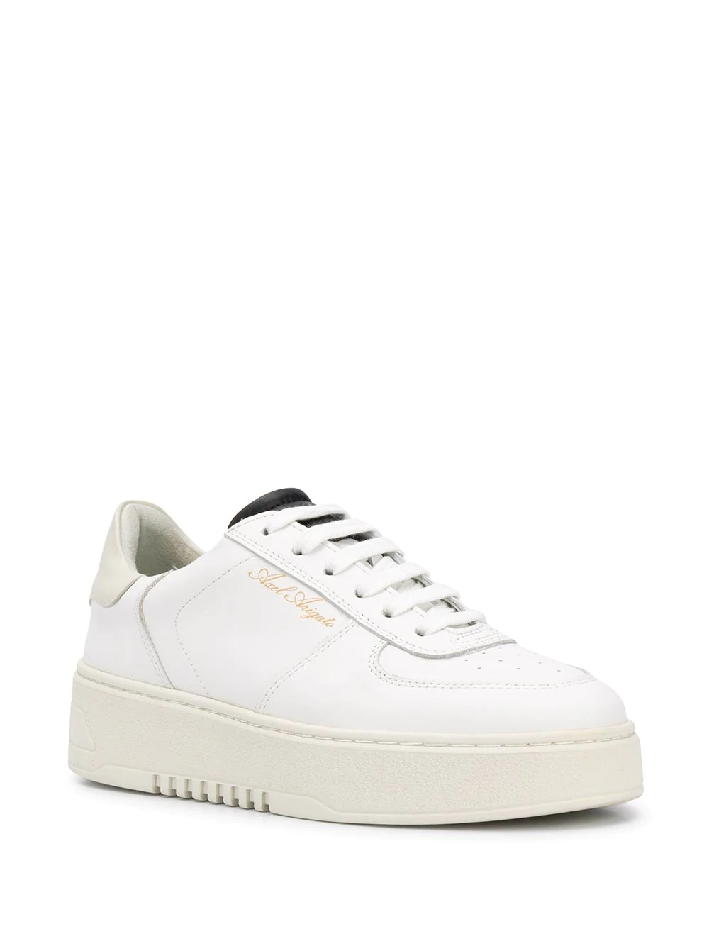 low top lace-up sneakers - 2