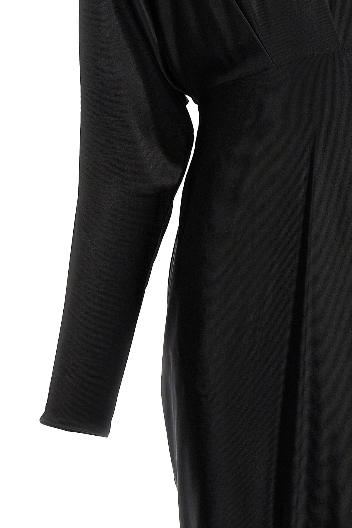 ワンピース ALEXANDRE VAUTHIER V-neck jersey dress (232DR1934 BLACK) ALEXANDRE VAUTHIER V-neck jersey dress | julianfashion