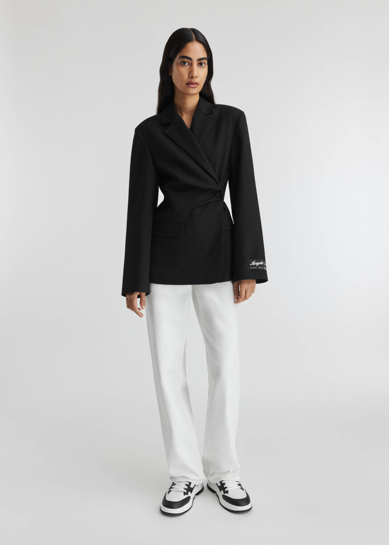 Axel Arigato Dahlia Gathered Blazer outlook