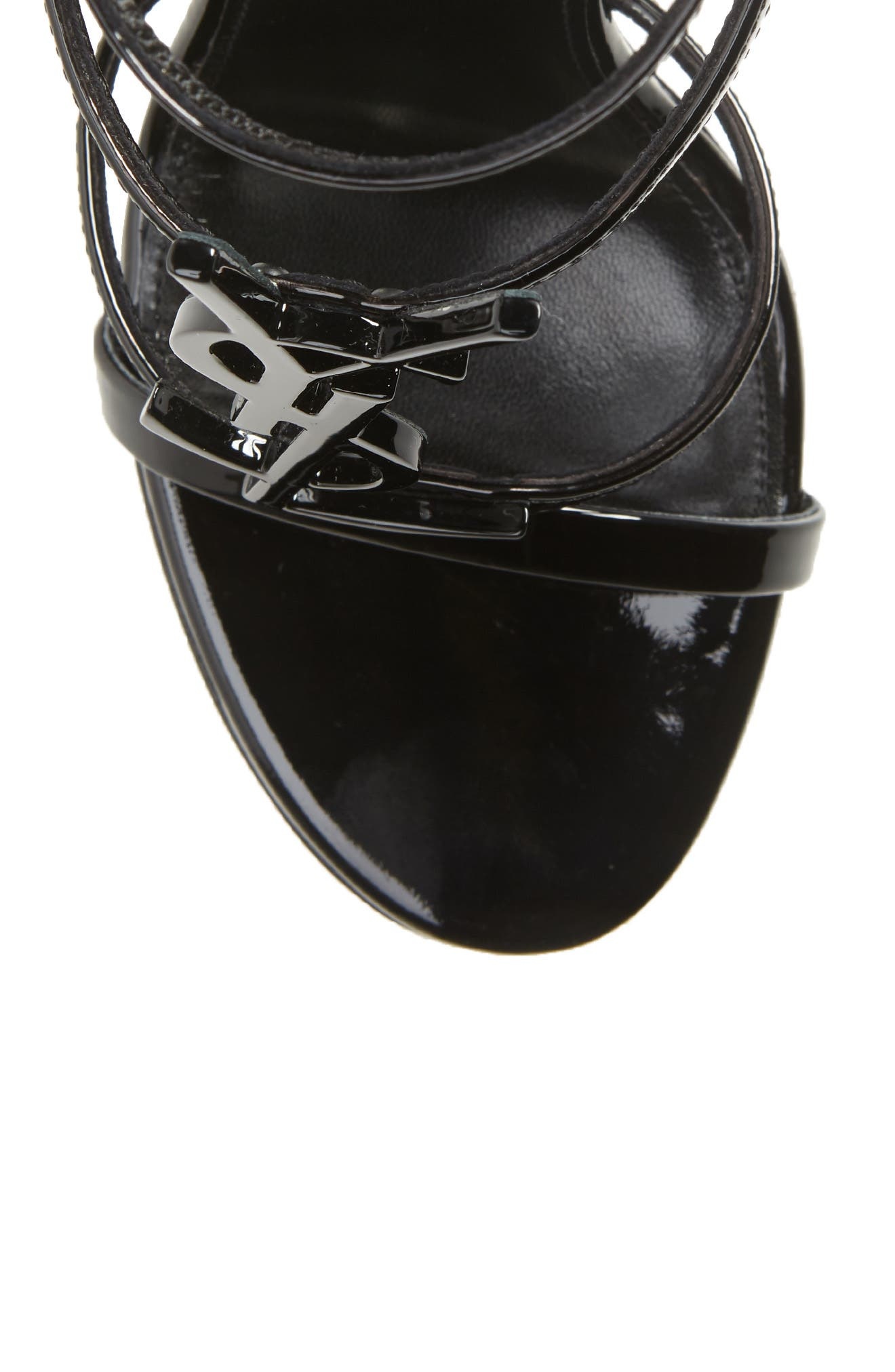 Cassandra YSL Logo Sandal - 5