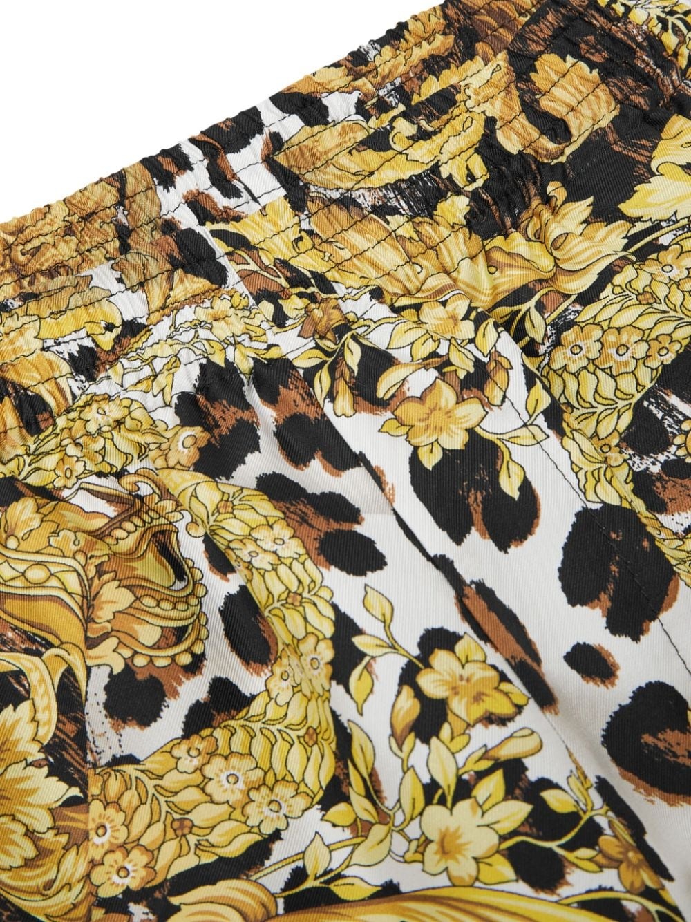 Wild Barocco silk shorts - 3