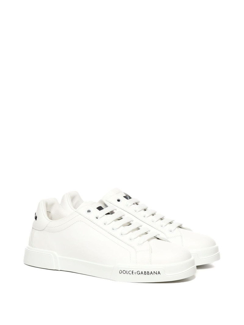 Dolce & Gabbana Portofino leather low-top sneakers outlook