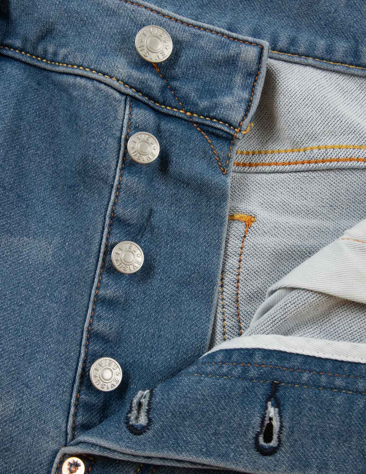 KAMON PRINT POCKET RELAX FIT JEANS - 8