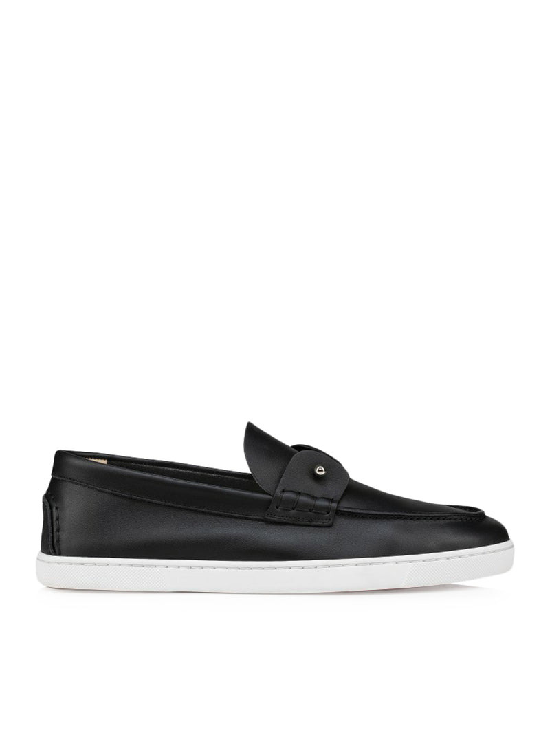 Christian Louboutin Men Chambeliboat Leather Loafers - 6