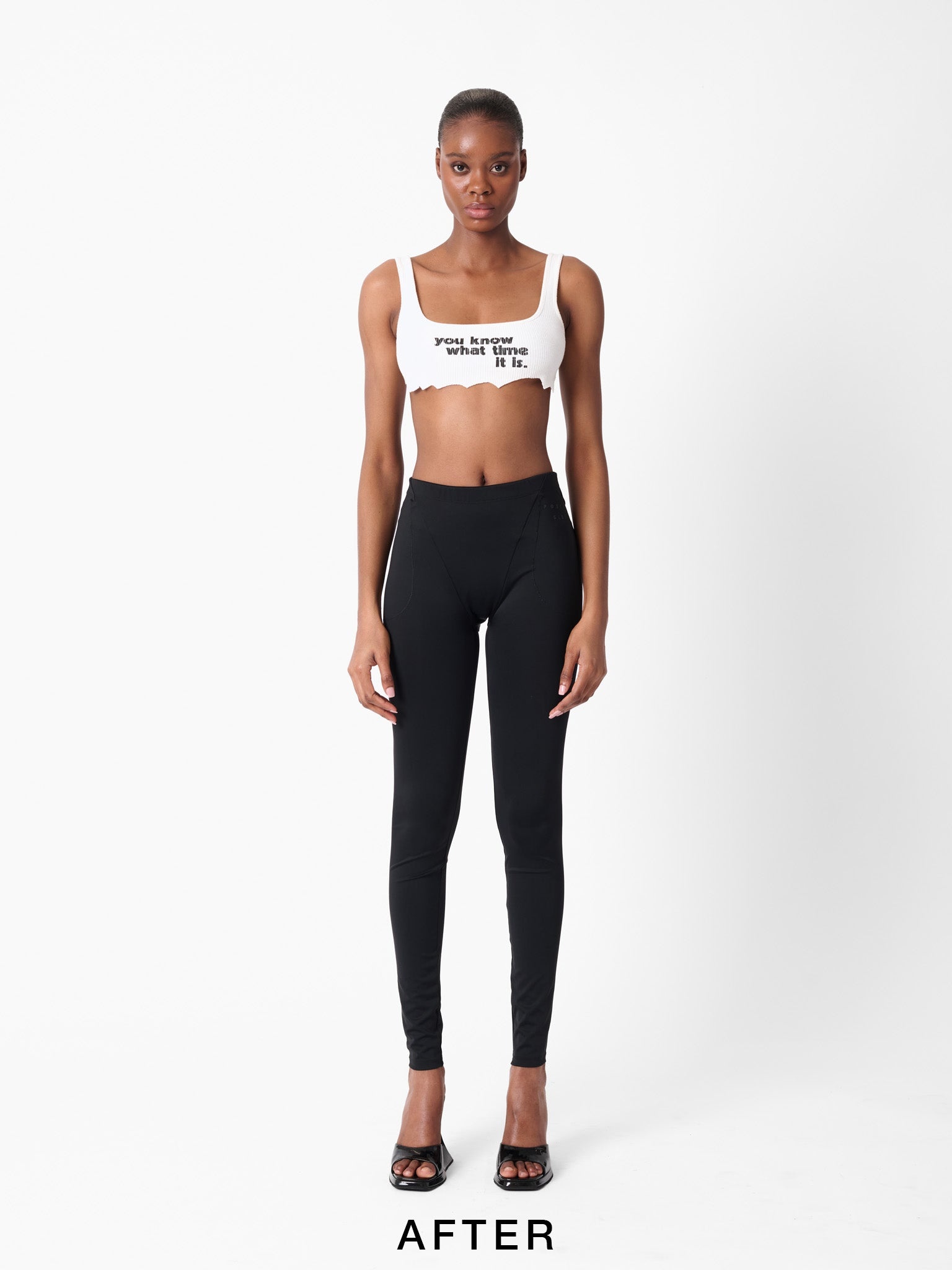 STACY PADDED LEGGINGS BLACK - 9