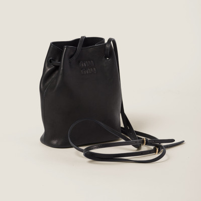 Miu Miu Nappa leather mini-bag outlook