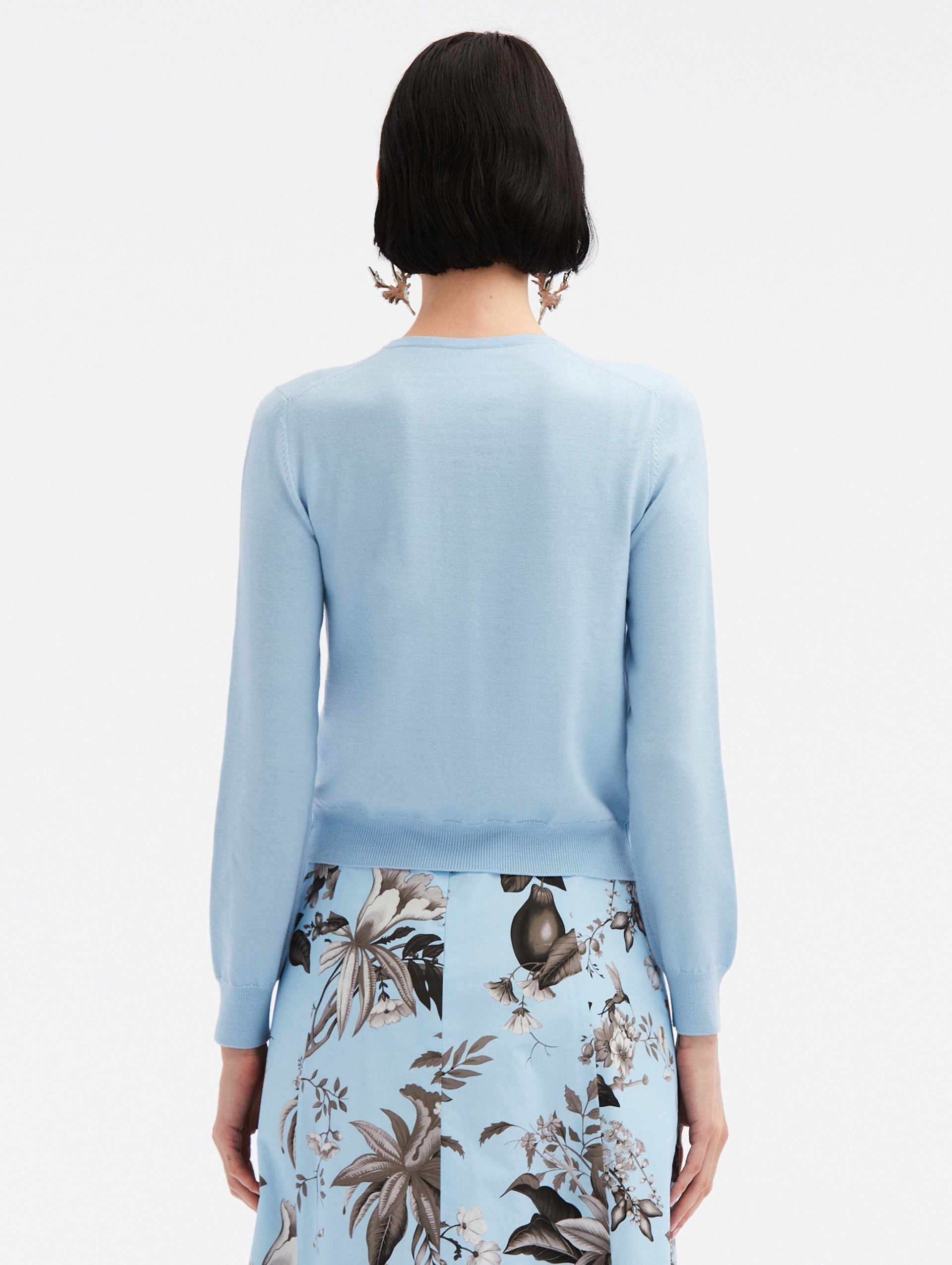 FLORA & FAUNA THREADWORK CARDIGAN - 3