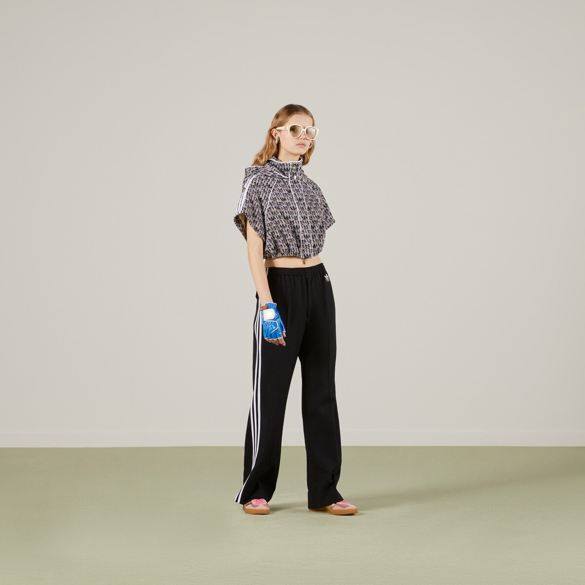 adidas x Gucci wool mohair pant - 2
