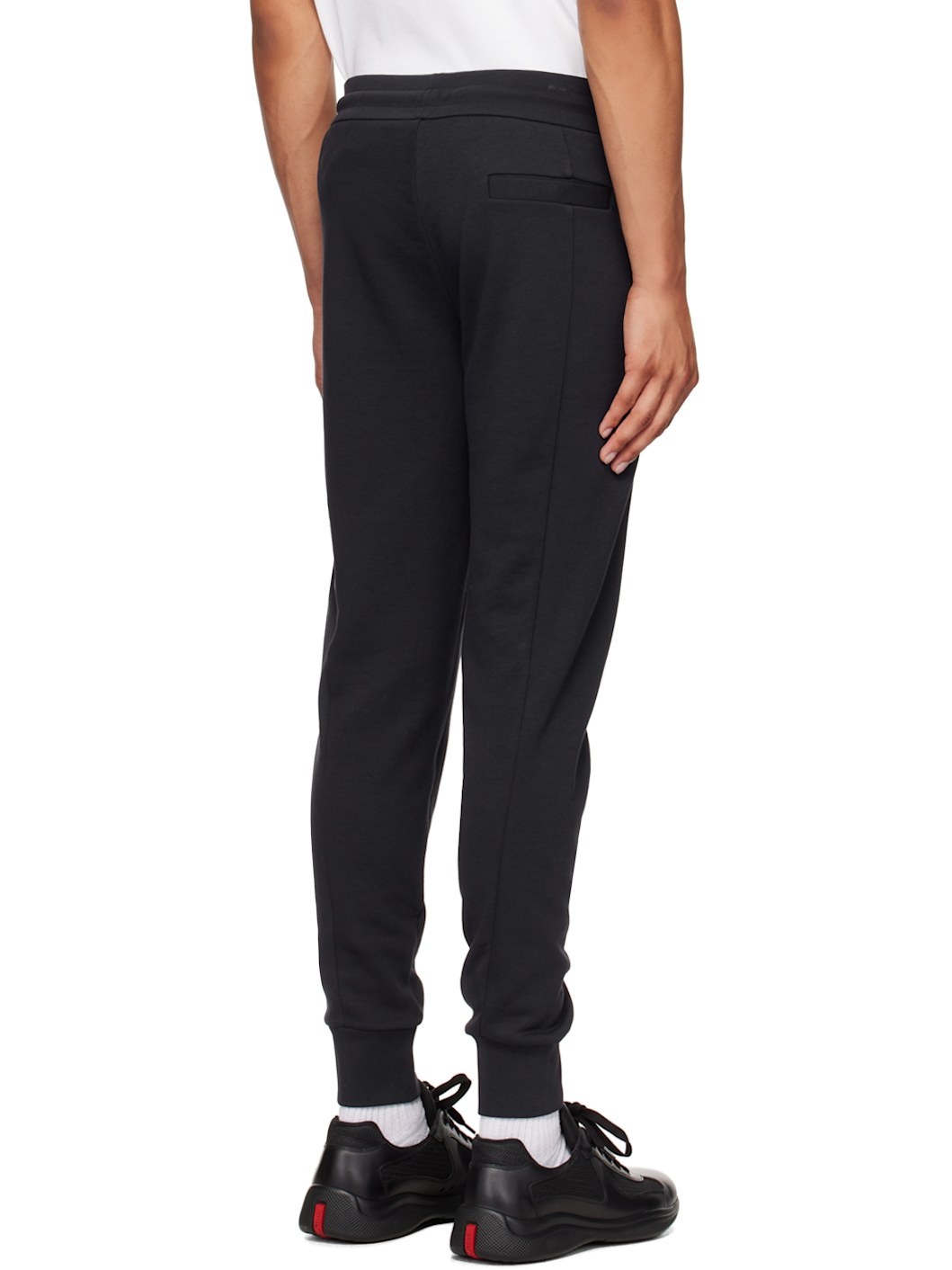 Navy Stripe Sweatpants - 3