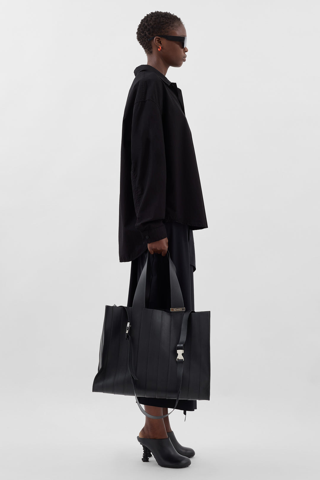 OVER SHIRT / black - 4