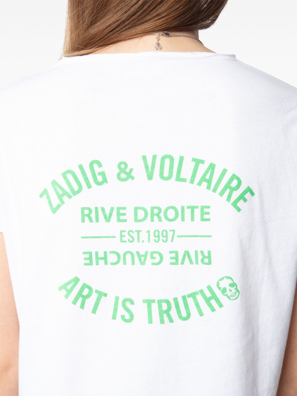 logo-print T-shirt - 6