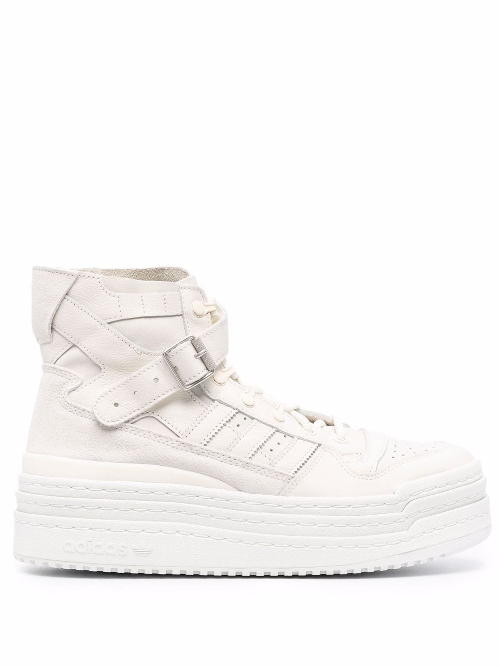 high-top flatform sneakers - 1