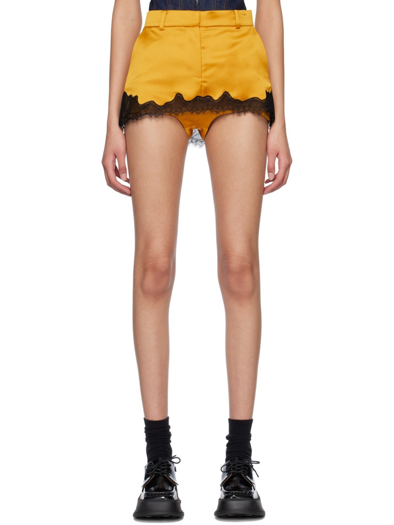 Yellow Wrap Skort 1