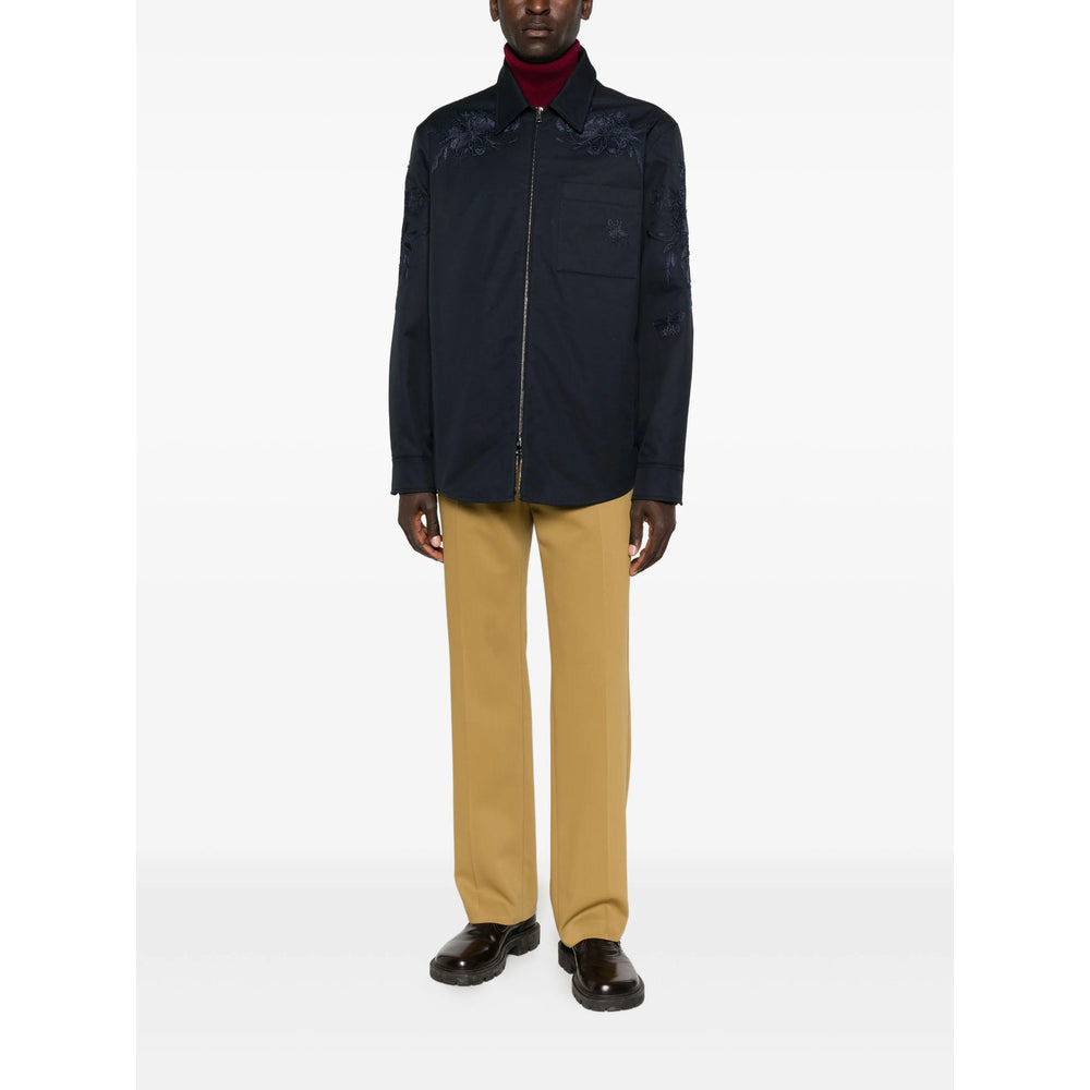 Gucci Blue Jackets - Shirt Jackets Men - 4