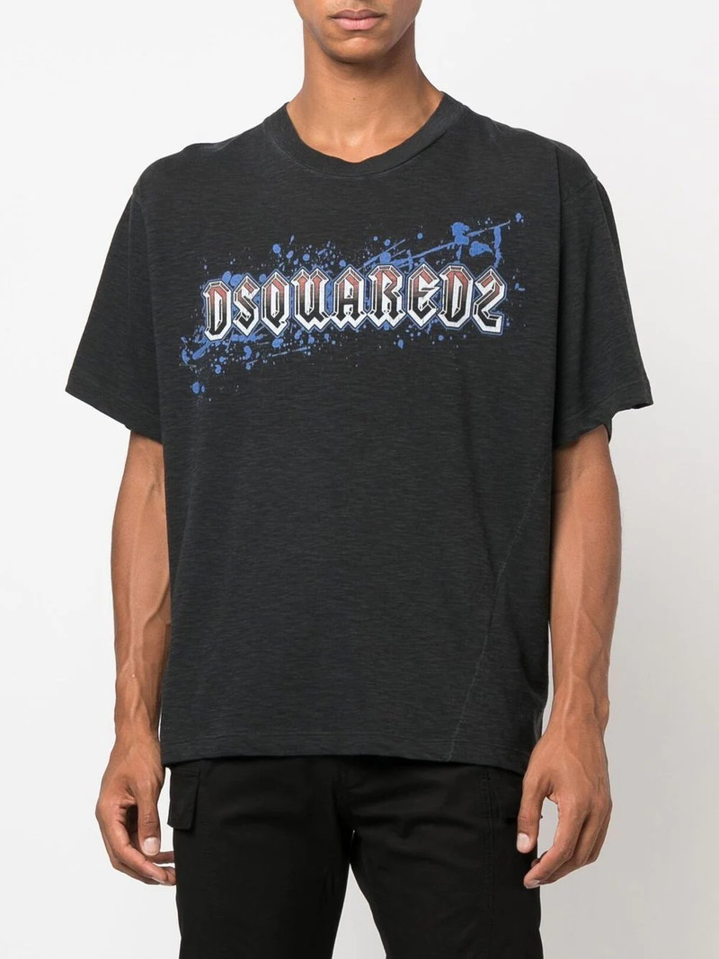 logo crew-neck T-shirt 3