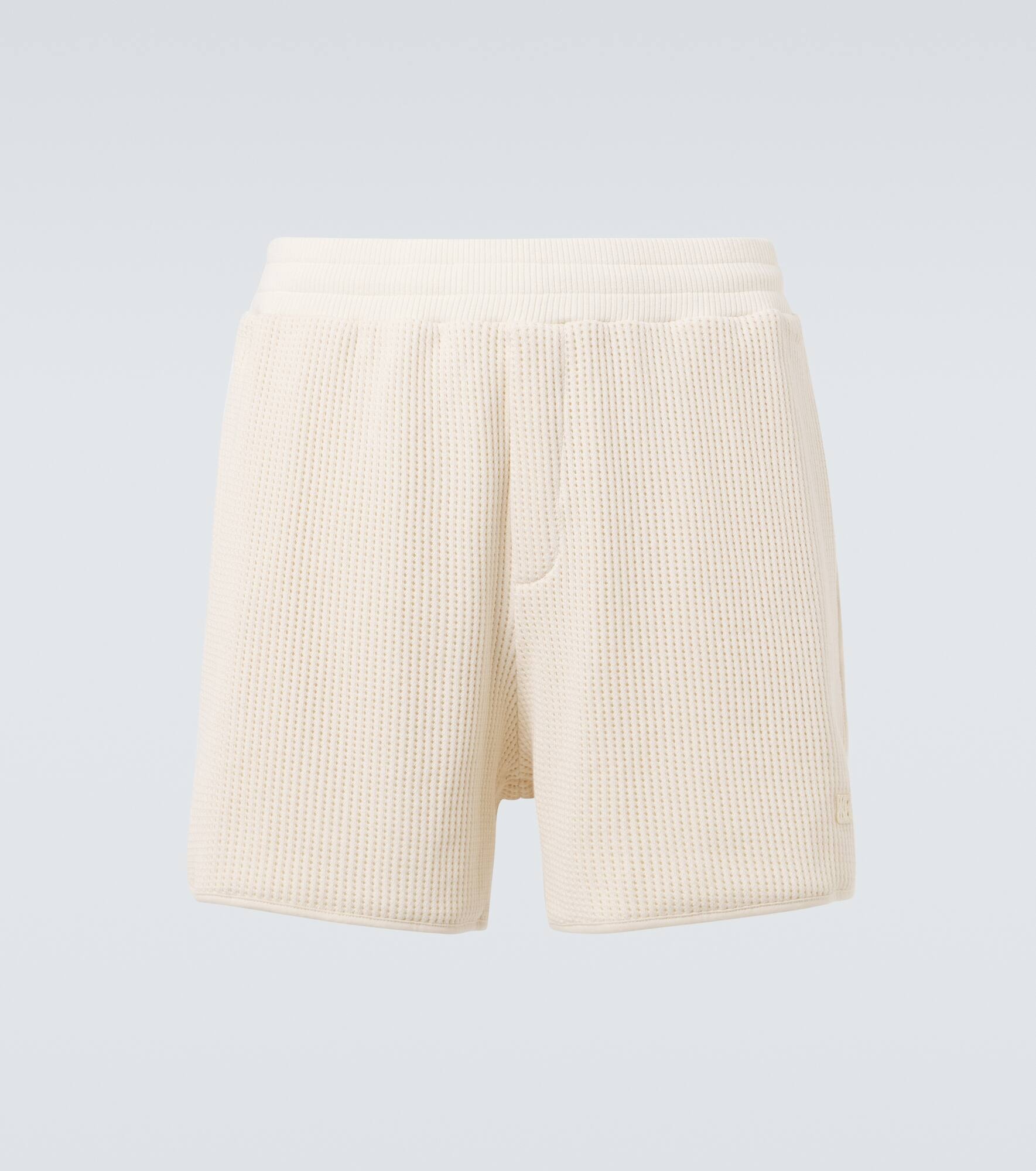 Song cotton jersey mesh shorts - 1