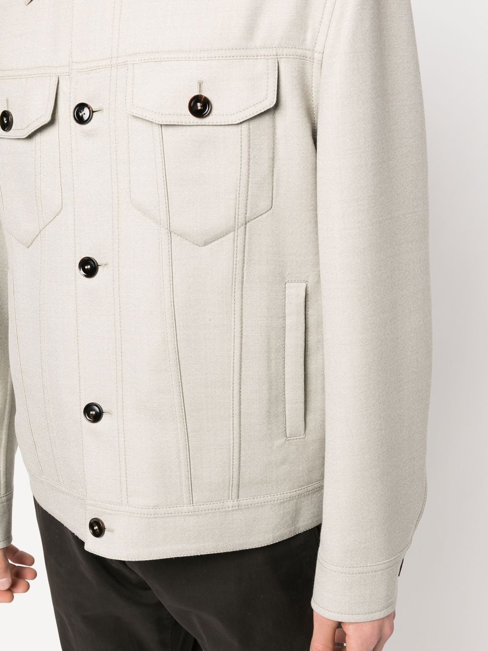 Trucker shirt jacket - 5