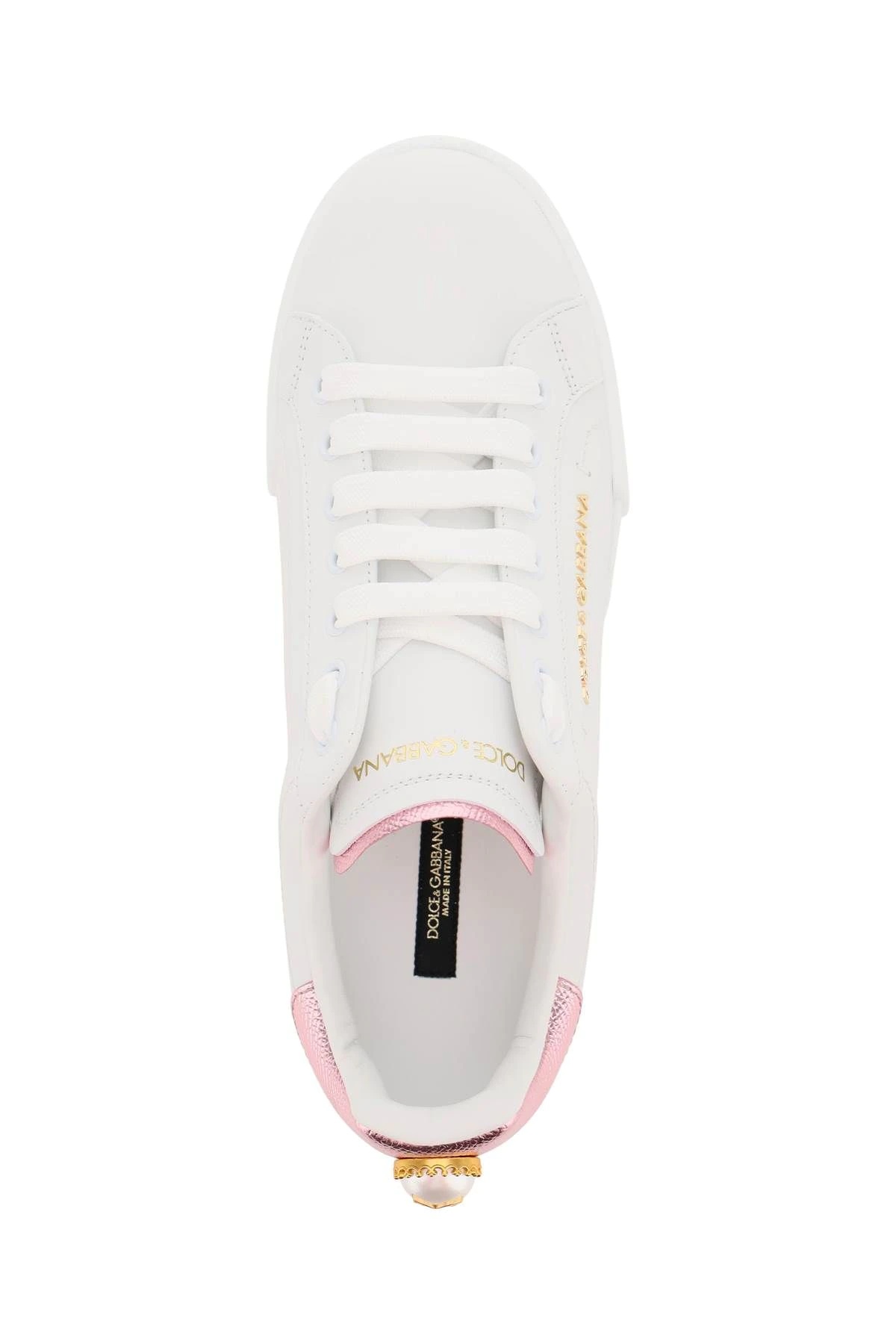 PORTOFINO SNEAKERS WITH PEARL - 3