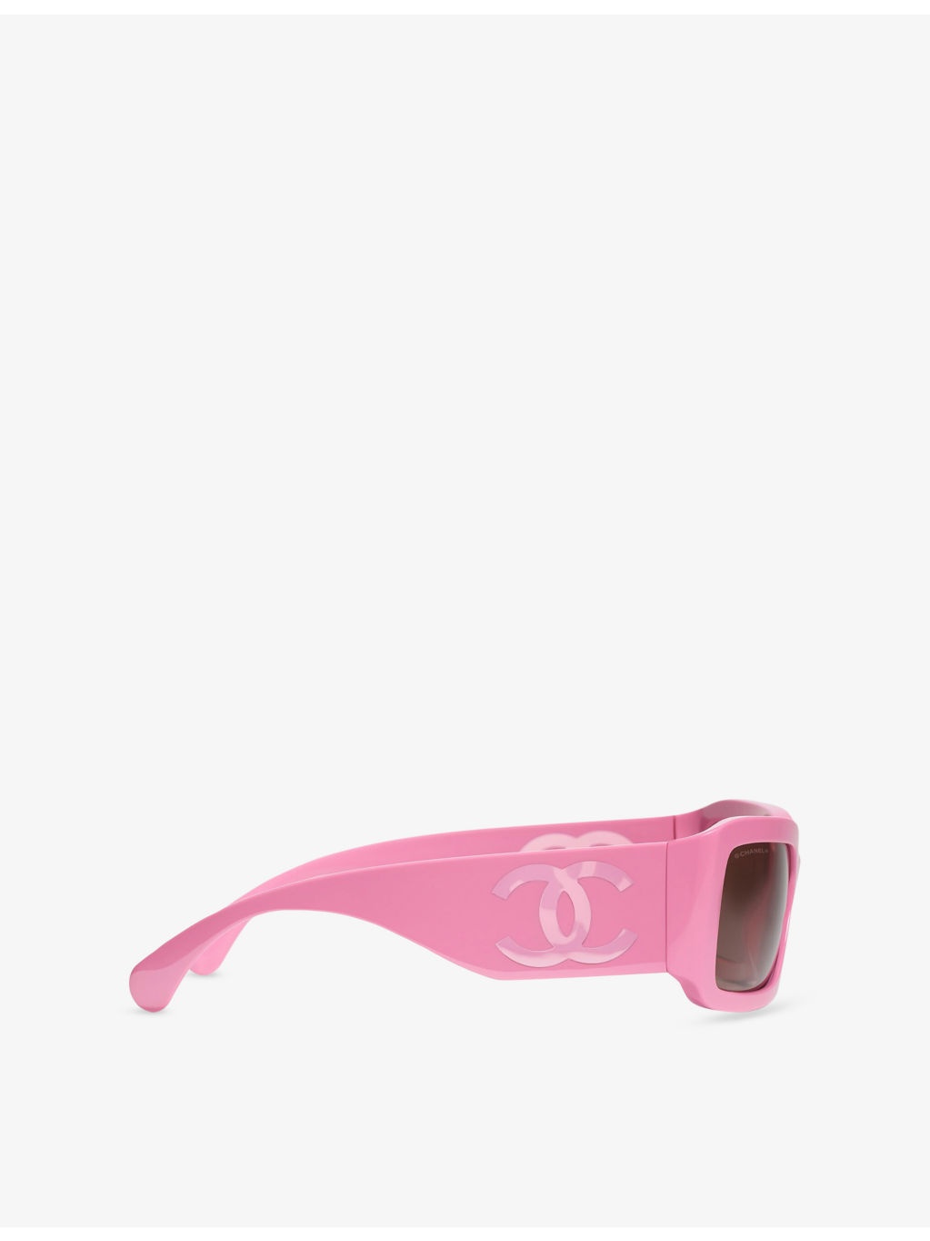 CH5526 Rectangle-Frame Acetate Sunglasses - 3