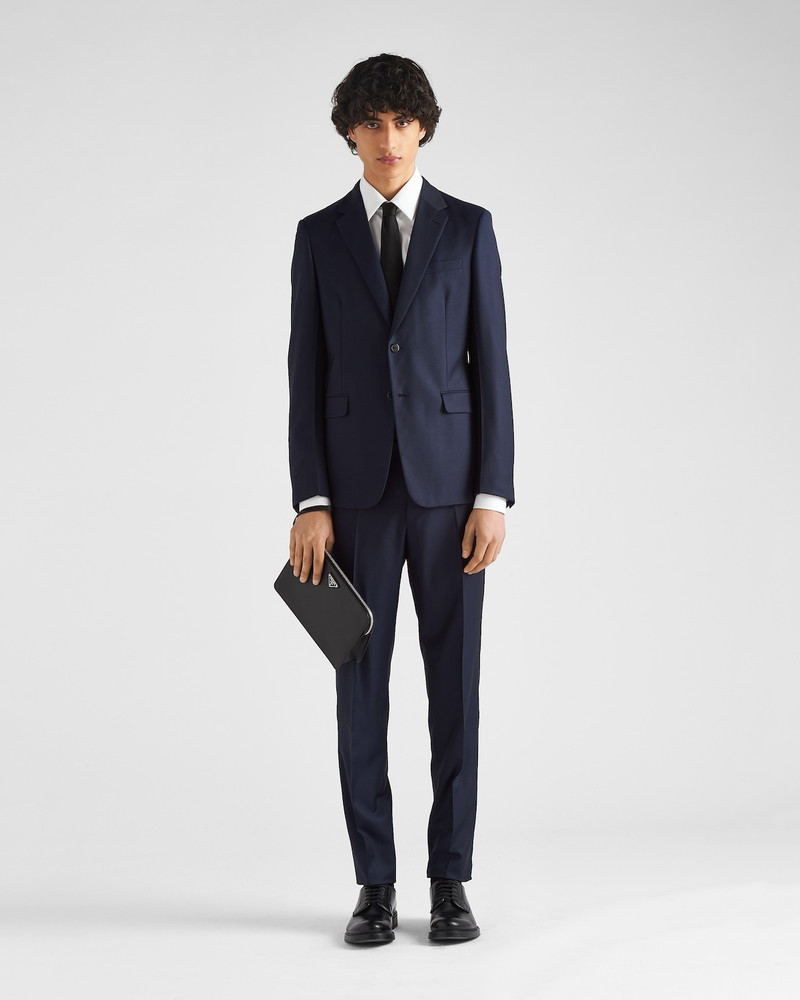 Prada Single-breasted wool suit outlook