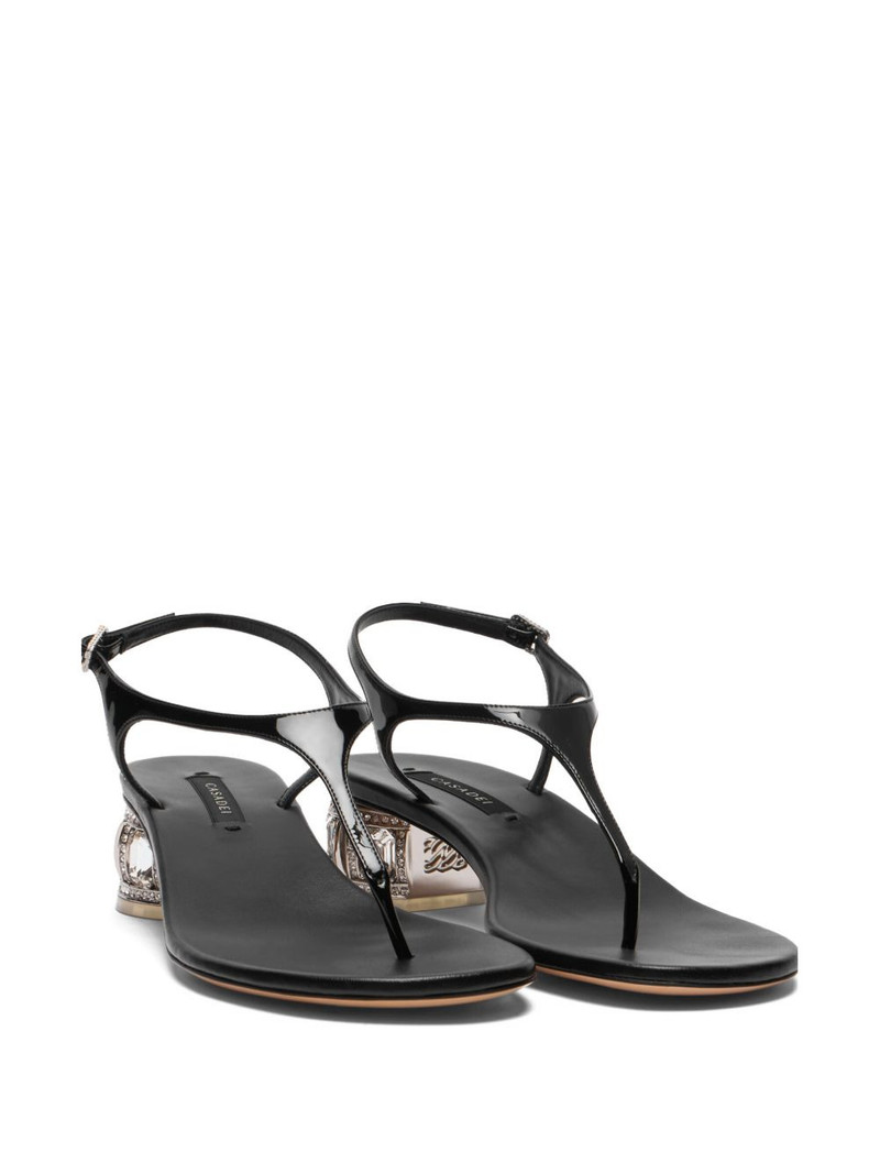 CASADEI jewel-embellished sandals outlook