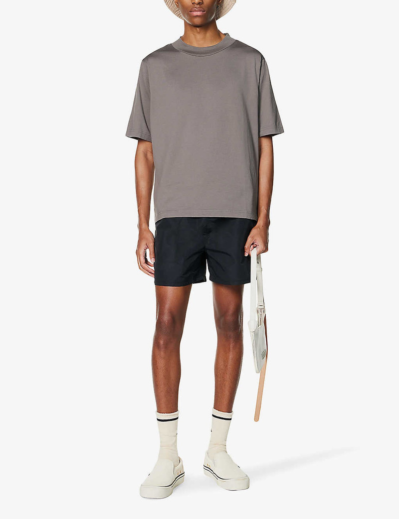 Acne Studios Ensco U Pink Label brand-print cotton-jersey T-shirt outlook