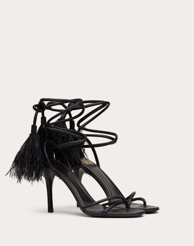 Valentino Upflair nappa sandal 100 mm outlook