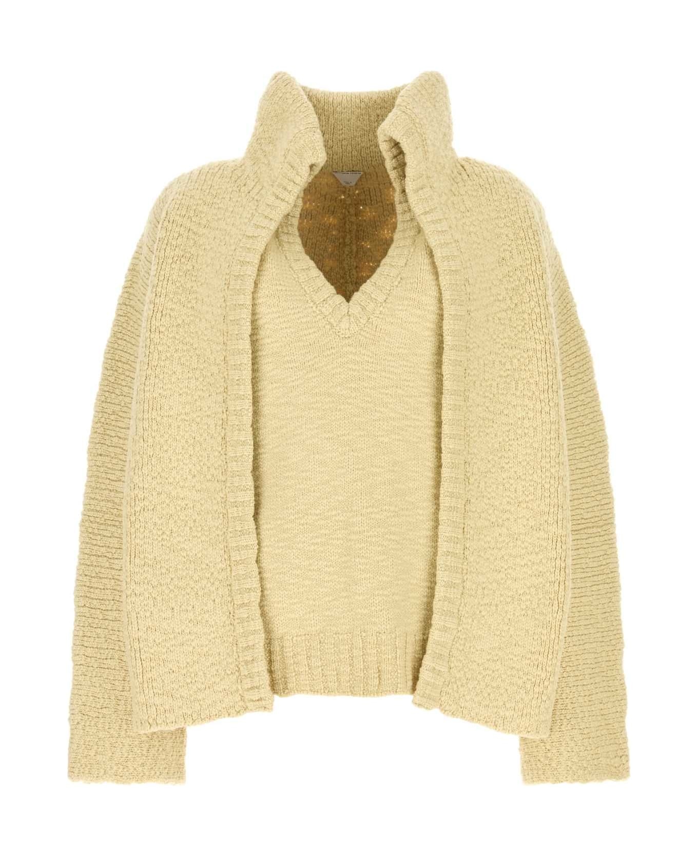 Pastel Yellow Wool Sweater - 1