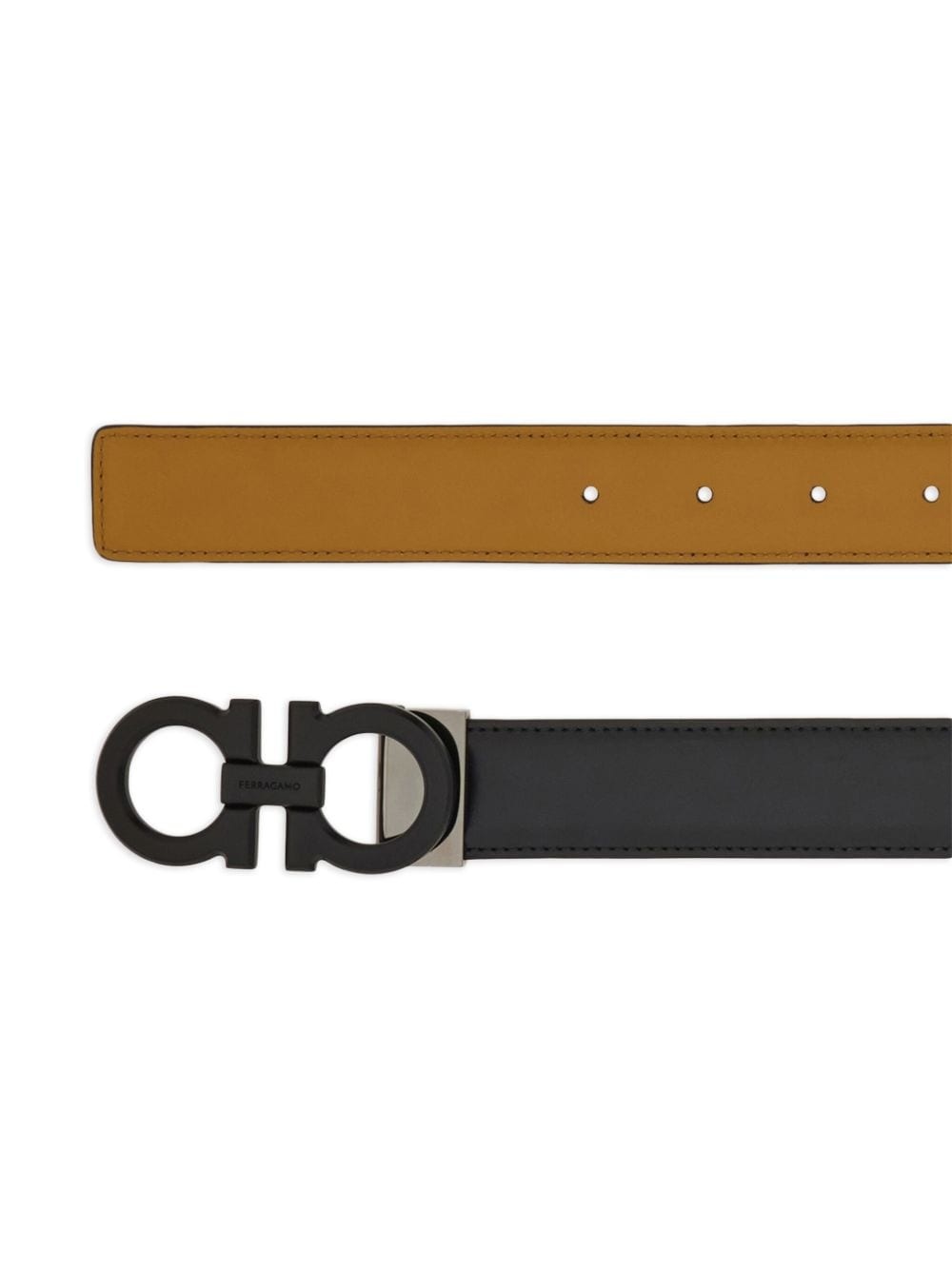 reversible Gancini belt - 2