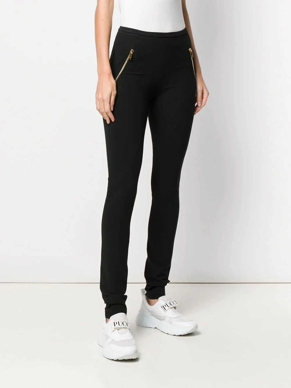 Zipped Pocket Leggings  - 3