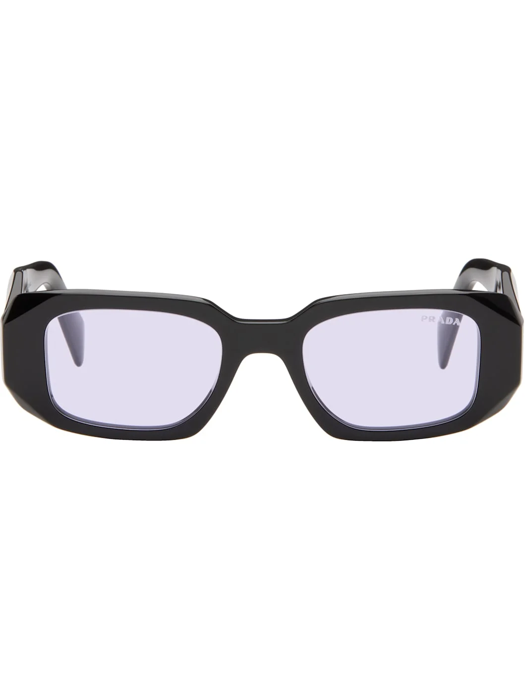 Black 'Prada Symbole' Sunglasses - 1