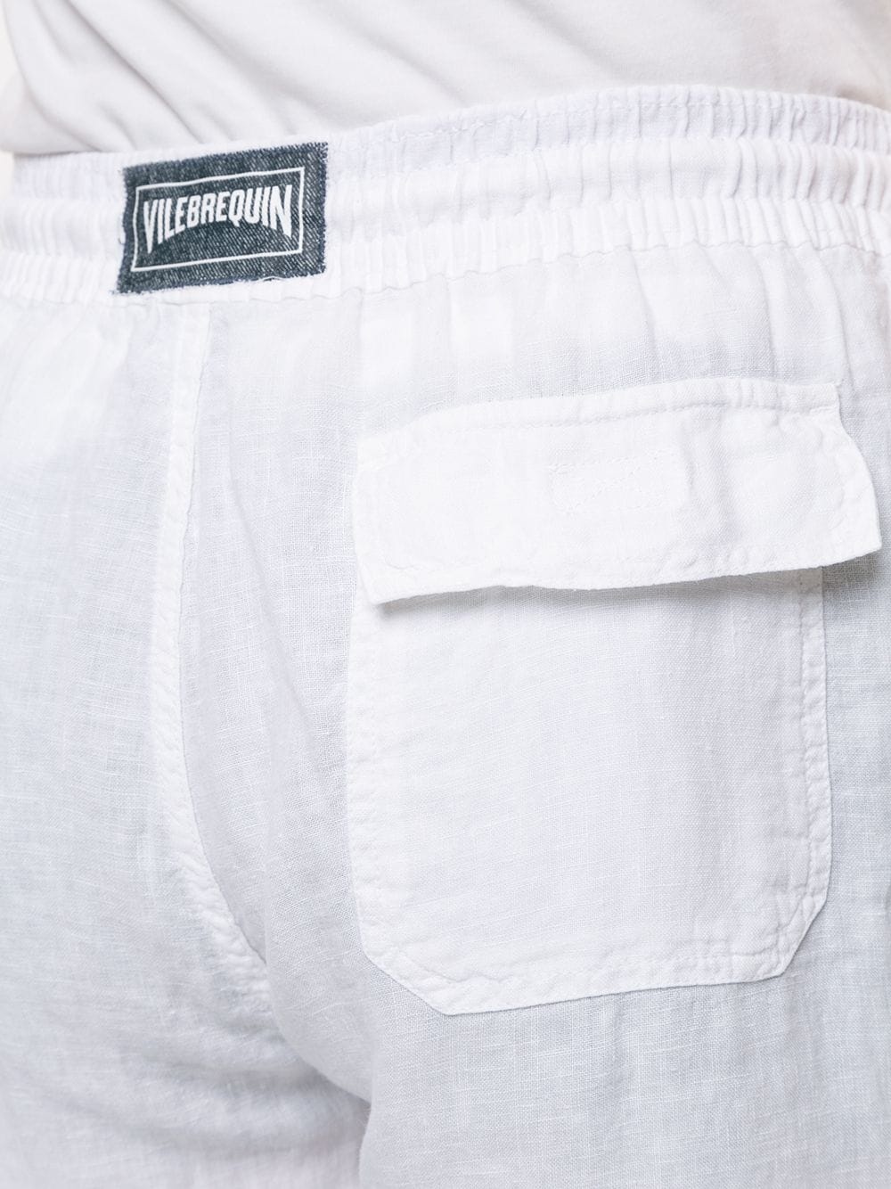 drawstring straight-leg trousers - 5