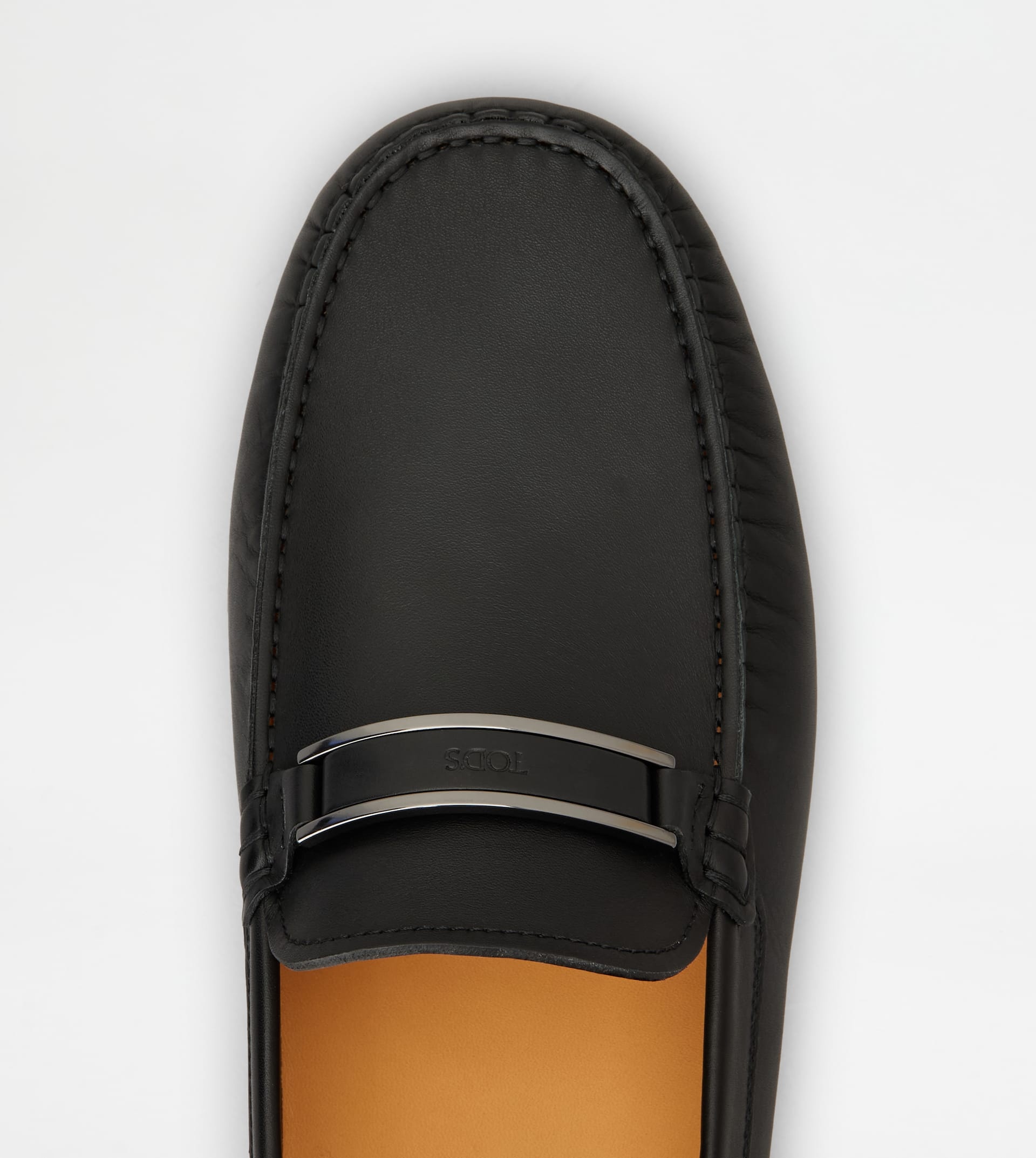 GOMMINO DRIVING SHOES IN LEATHER - BLACK - 5