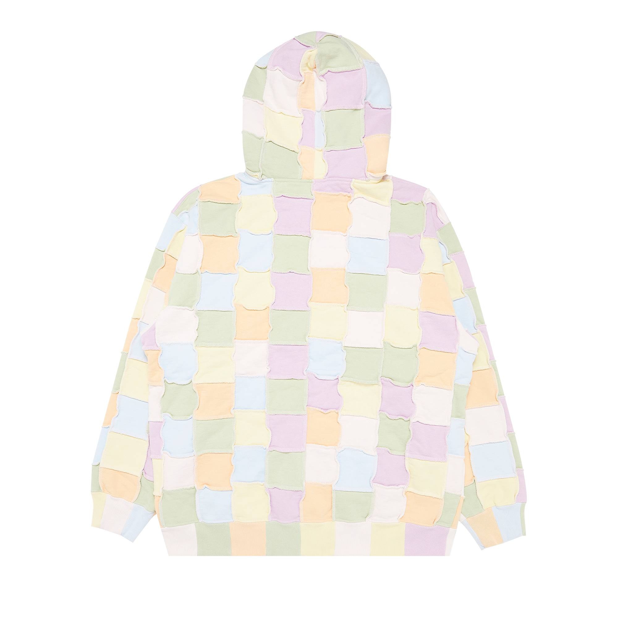 Supreme Reverse Patchwork Zip Up Hooded Sweatshirt 'Multicolor' - 2