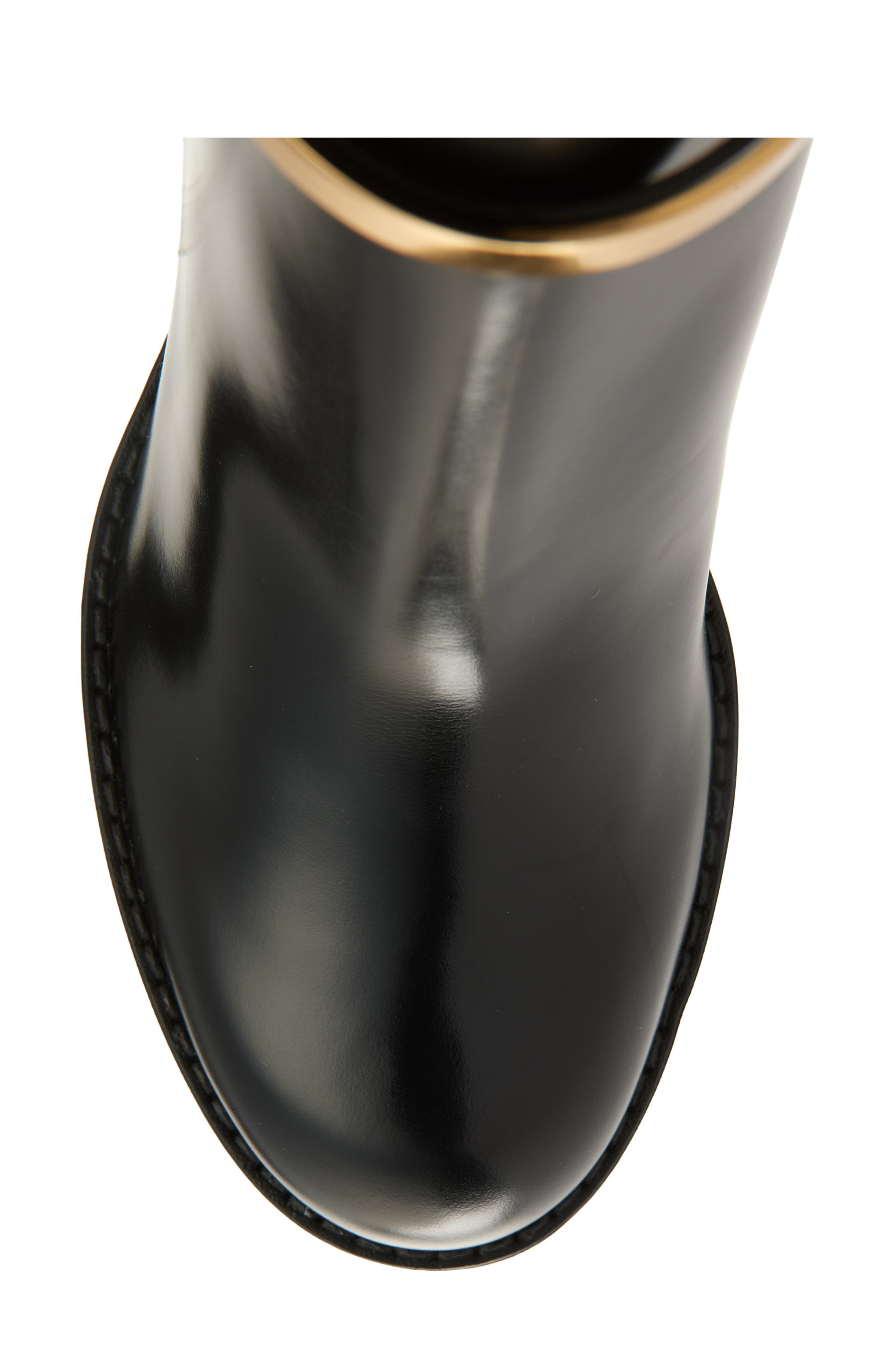 Tod's Bar Block Heel Ankle Boot in Nero at Nordstrom - 5
