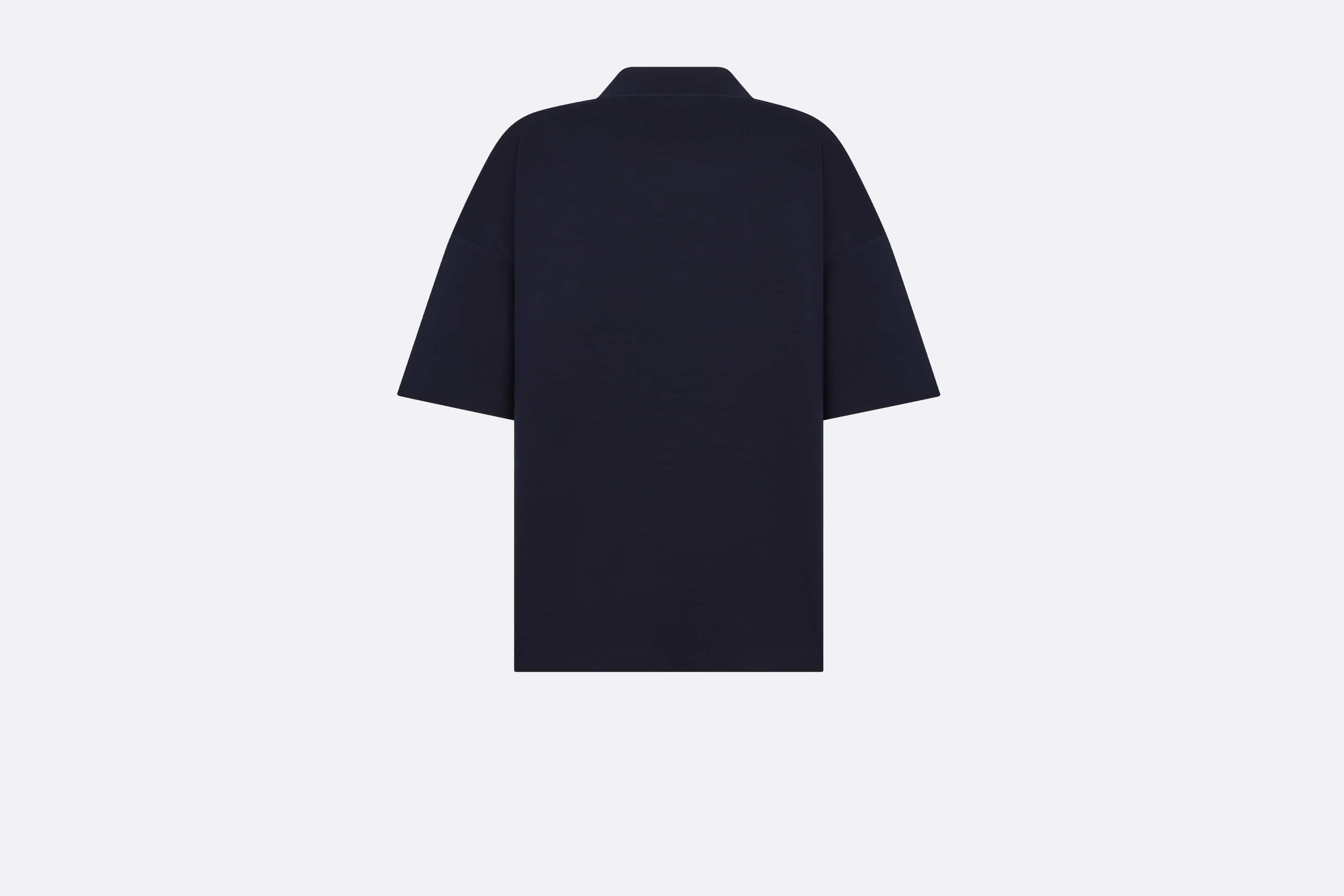 CD Diamond Oversized Short-Sleeved Sweater - 2