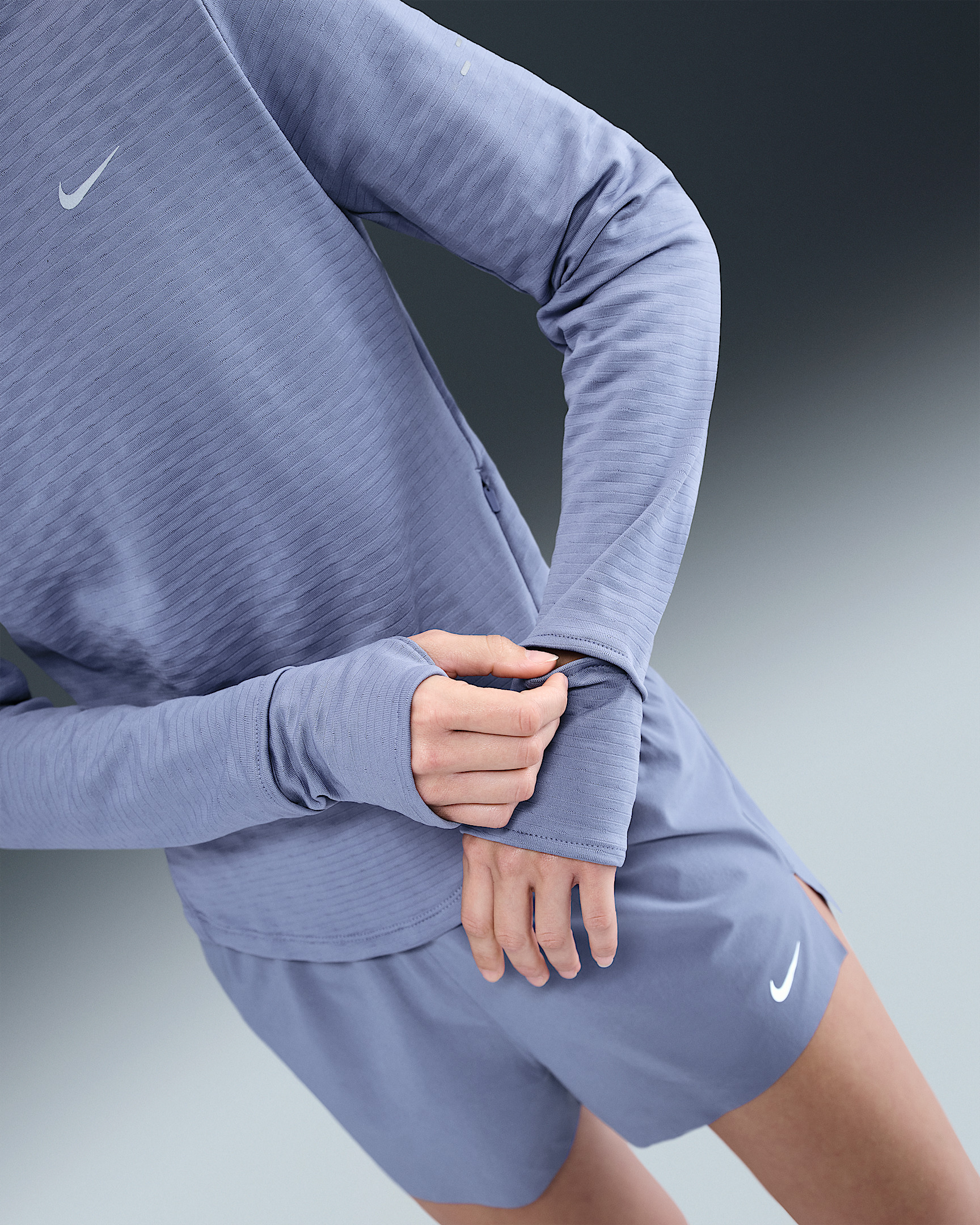 Nike Swift Women's Therma-FIT Turtle-Neck Running Top - 6