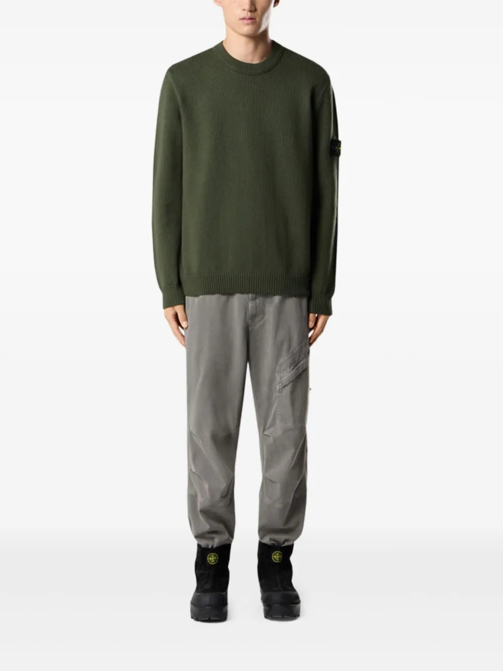 STONE ISLAND - Men Minimalist Crew Neck Sweater - 1