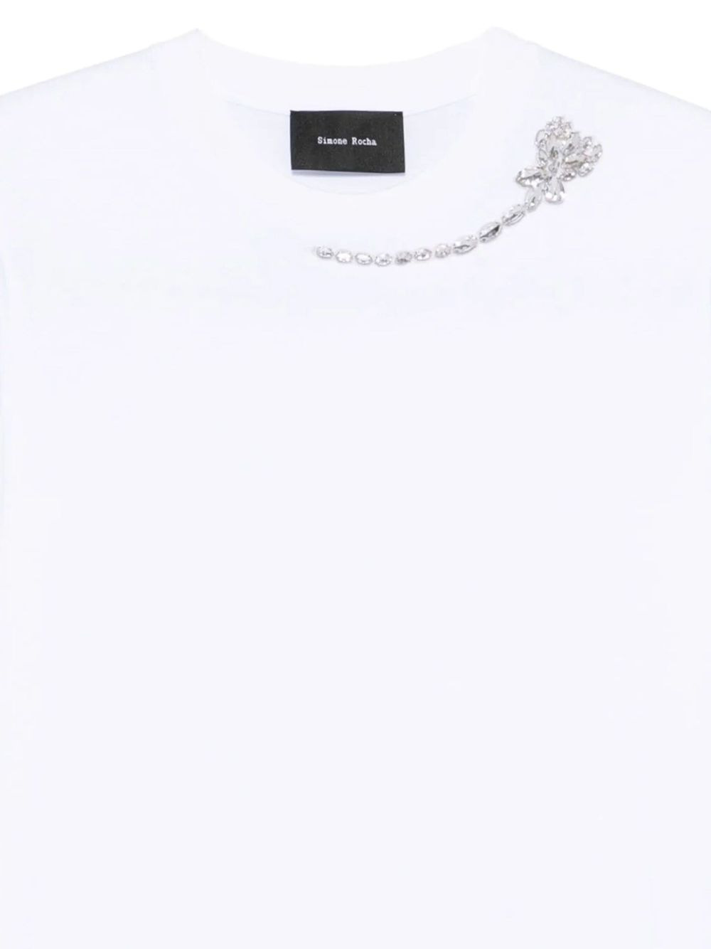 embellished chain T-shirt - 2