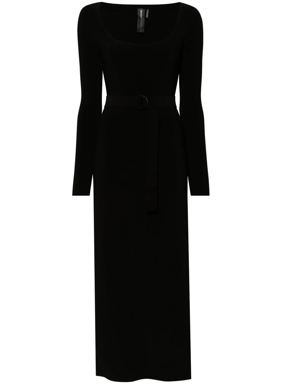 scoop-neck maxi dress - 1